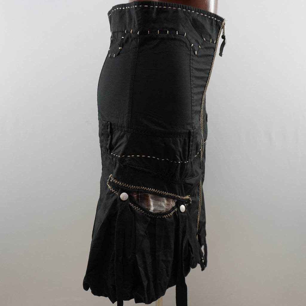 Falda Italian Style para Mujer Usada - Negra, S