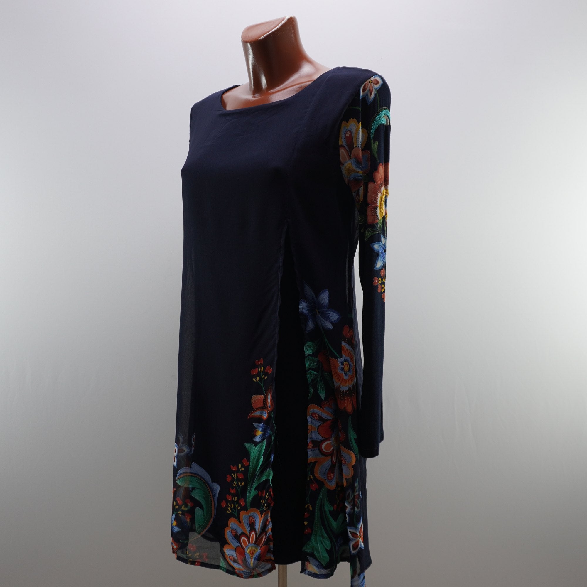 Vestido Desigual para Mujer Usado - Azul Marino, XL