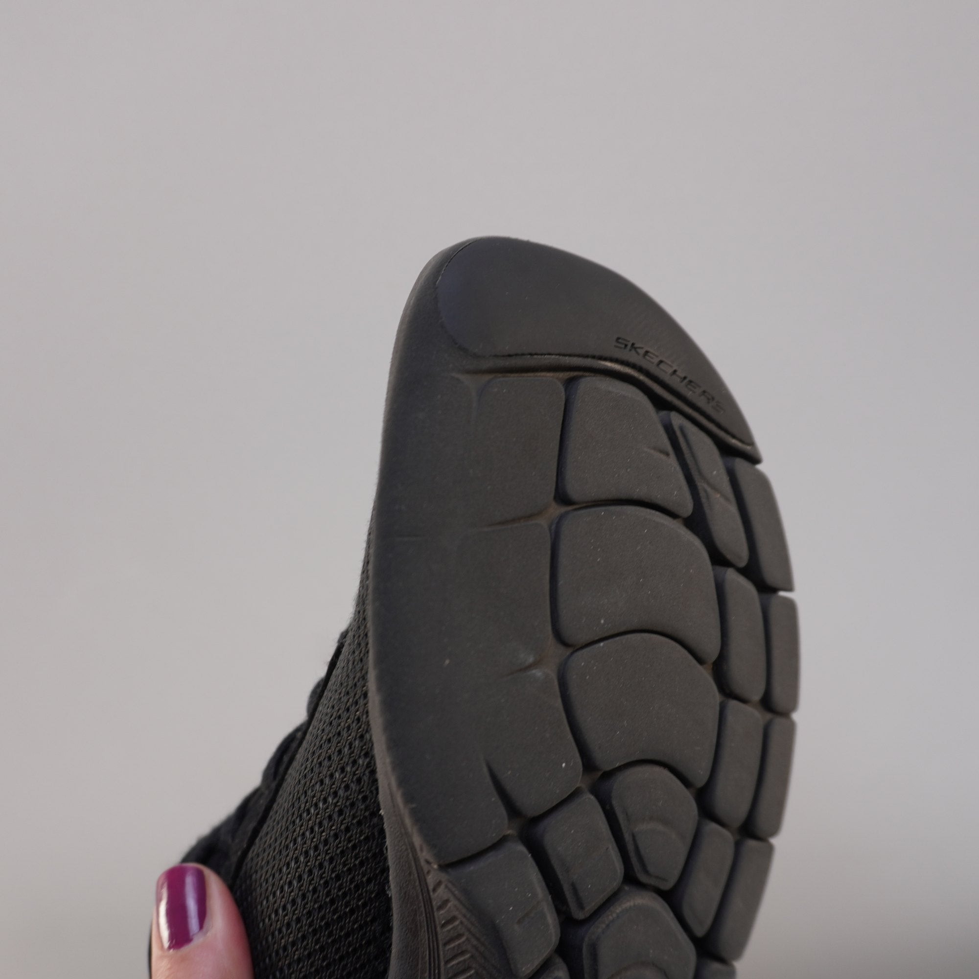 Zapatillas Skechers para Mujer Usadas - Negro, Talla 38