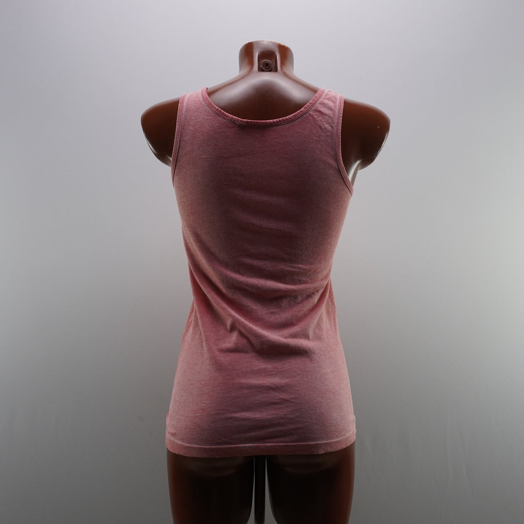 Camiseta de Manga Corta Calvin Klein para Mujer Usada - Rosa, XS