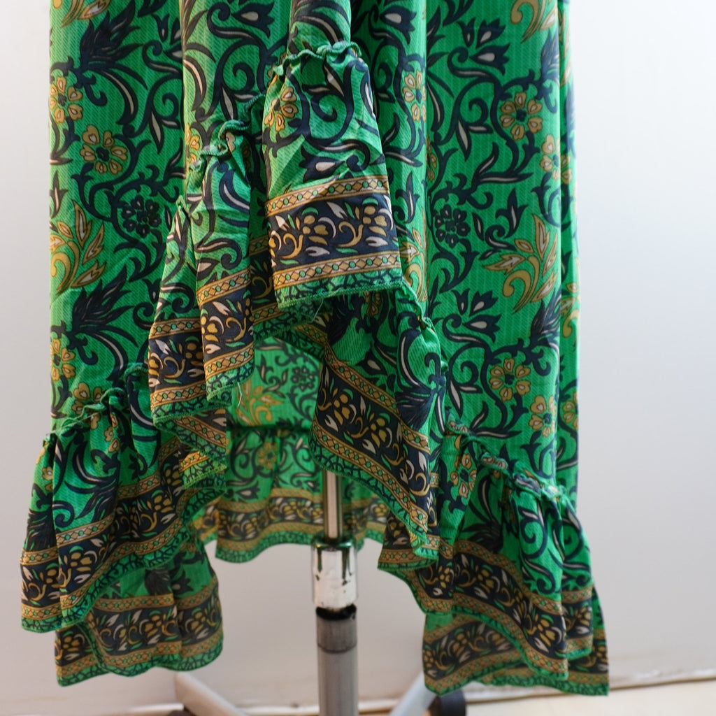 Vestido Corte Hinde para Mujer Usado - Verde, XL