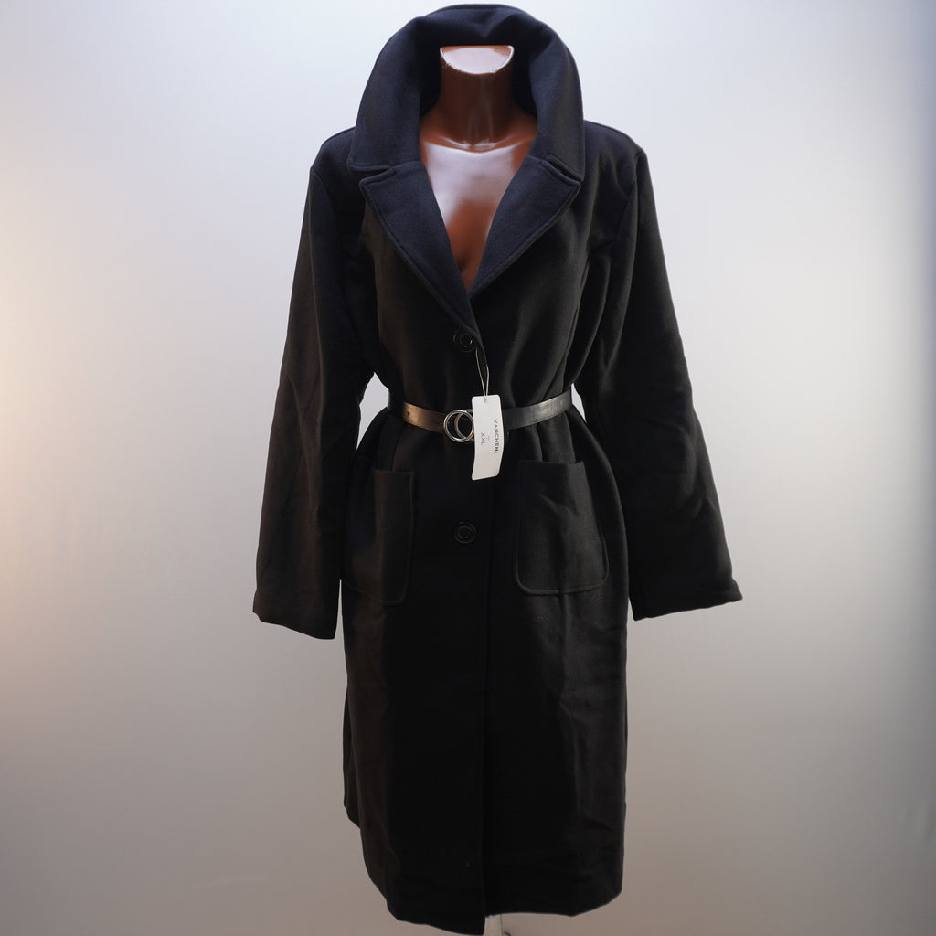 Sobretodo Vanchanl para Mujer Usado - Negro, XXL