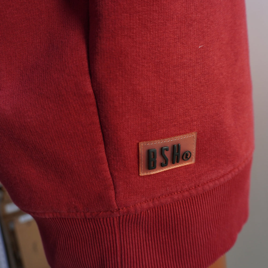 Sudadera con Capucha Bsh para Mujer Usada - Roja, XS