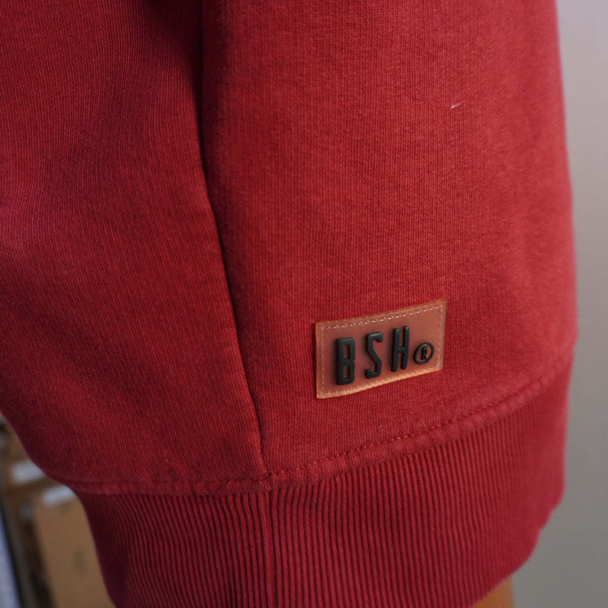 Sudadera con Capucha Bsh para Mujer Usada - Roja, XS