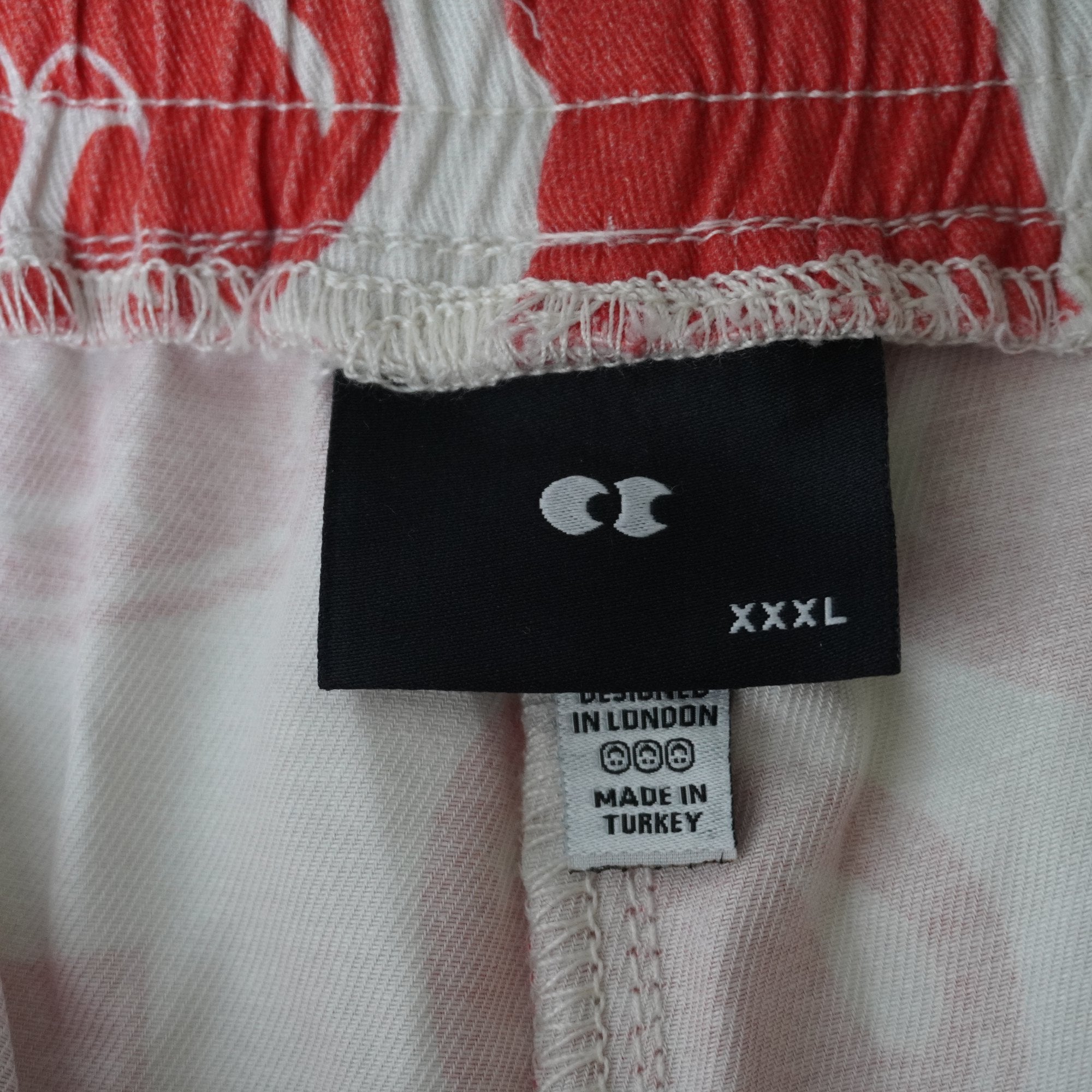 Bermudas Lazy Oaf para Hombre Usadas - Rojo, XXXL