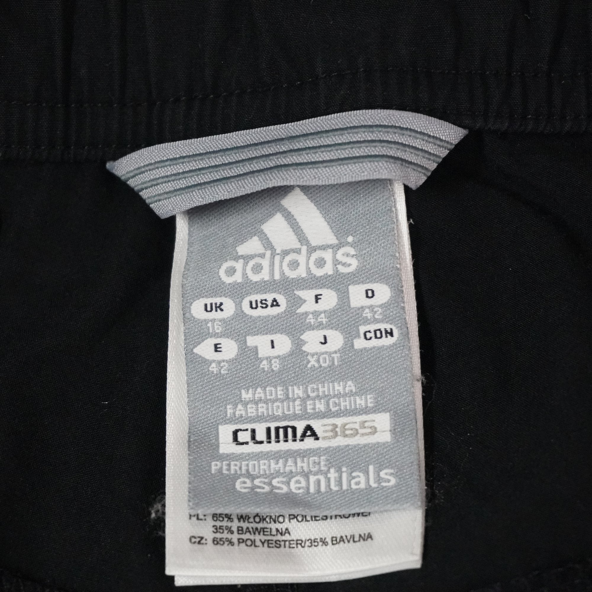 Pantalones de Franela Adidas para Mujer Usados - Negro, XXL