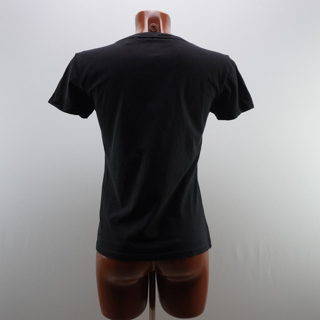 Camiseta de Manga Corta Alpha Industries para Mujer - Negra, S, Usada en Muy Buen Estado
