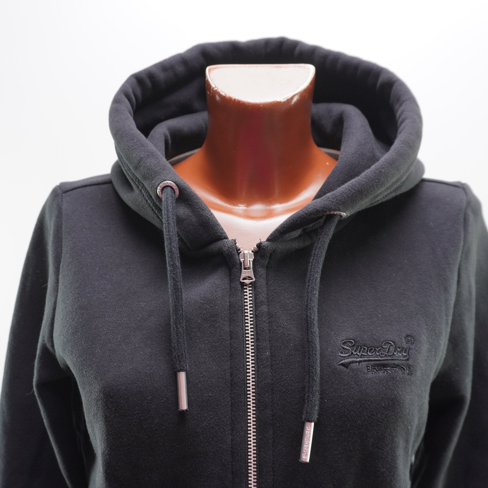 Sudadera con Capucha Superdry para Mujer Usada - Negra, L