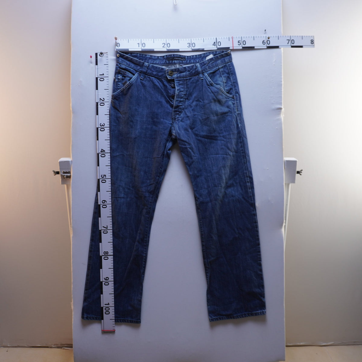 Vaqueros Calvin Klein para Hombre Usados - Azul, Mediano (M)