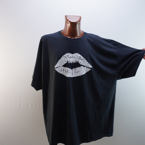 Camiseta manga corta hombre negro 4XL segunda mano