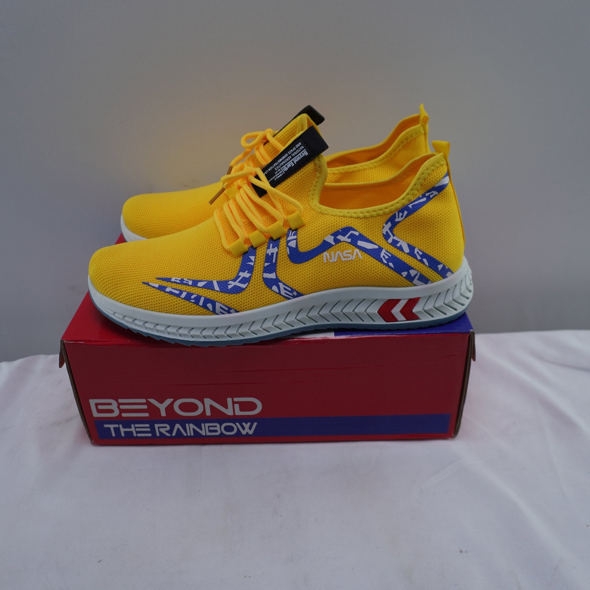 Zapatillas Nasa para Hombre Usadas - Amarillo, Talla 44
