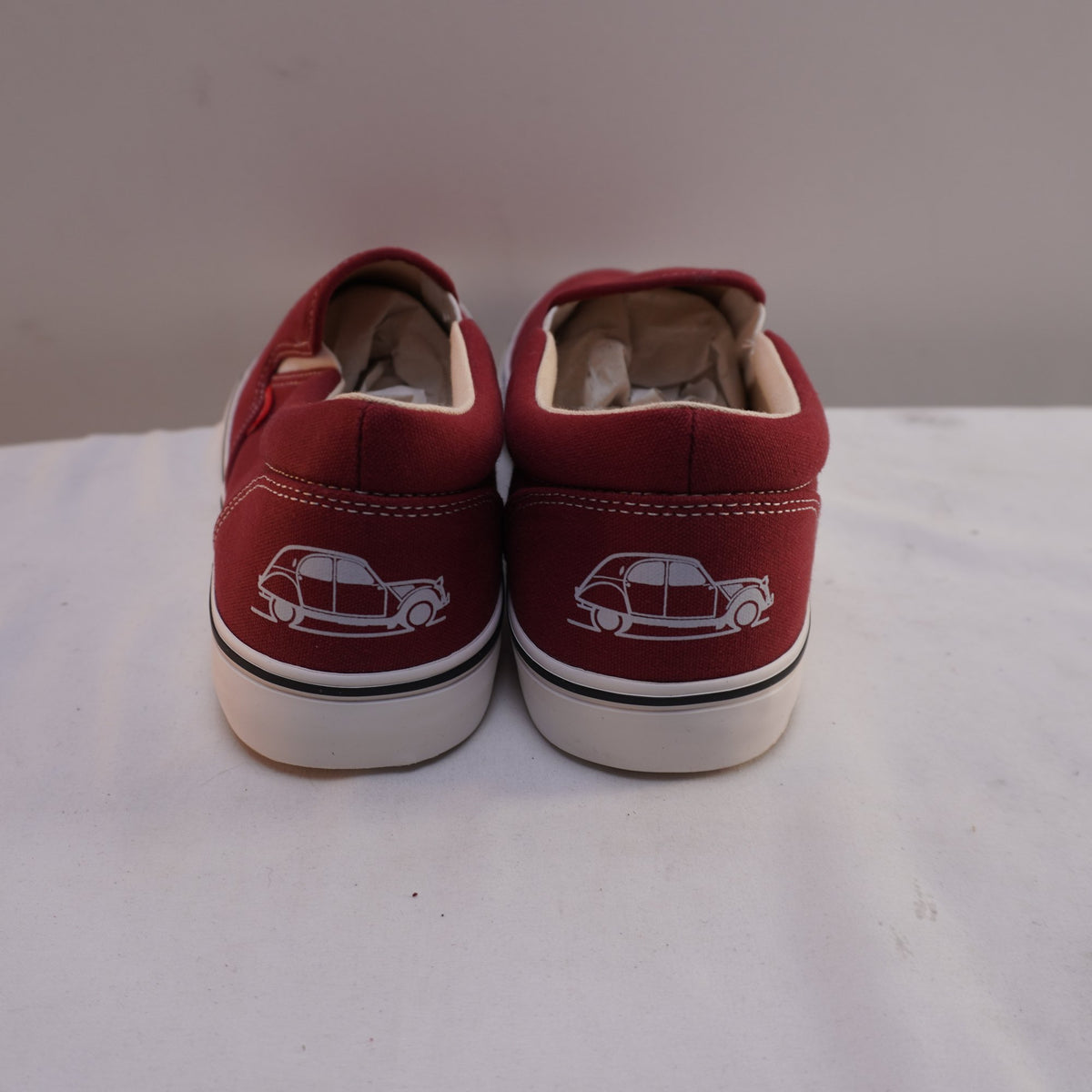 Zapatillas Citroën para Hombre Usadas - Rojas, Talla 45