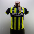 Camiseta de Manga Corta Puma Manchester para Niños Usada - Negra, Talla 152