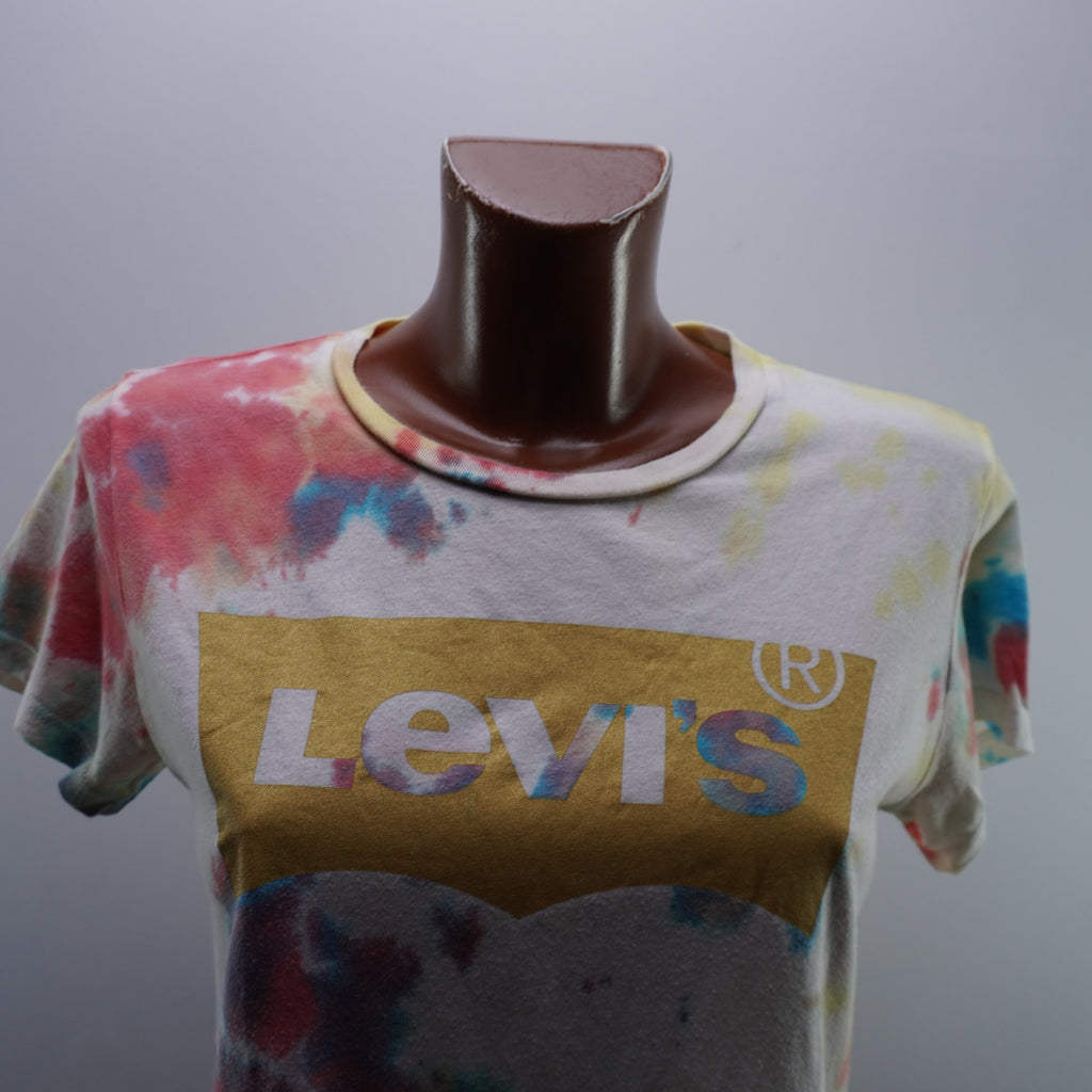 Camiseta de Manga Corta Levi's para Mujer Usada - Multicolor, M