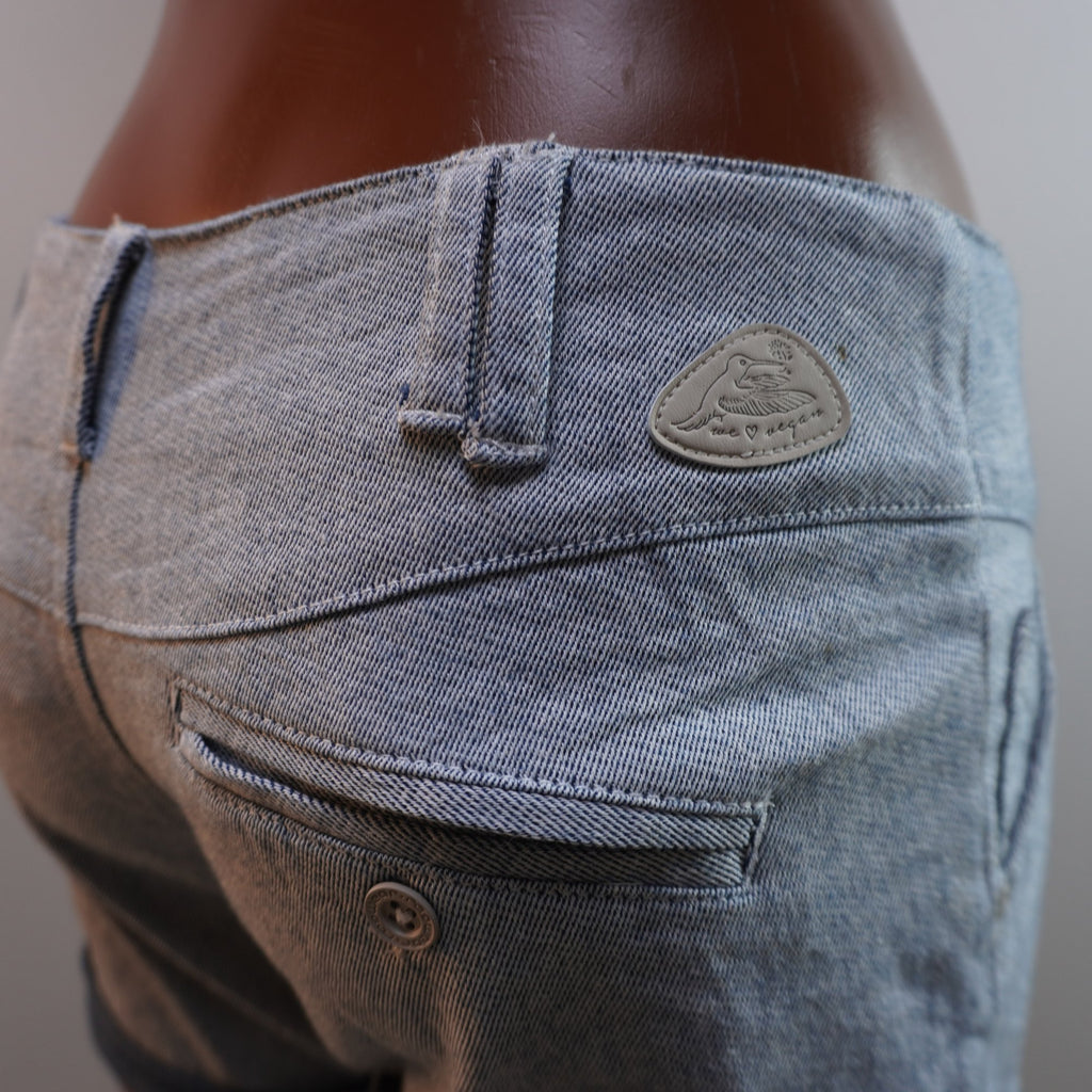 Pantalones Cortos Vaqueros Ragwer para Mujer Usados - Gris, S