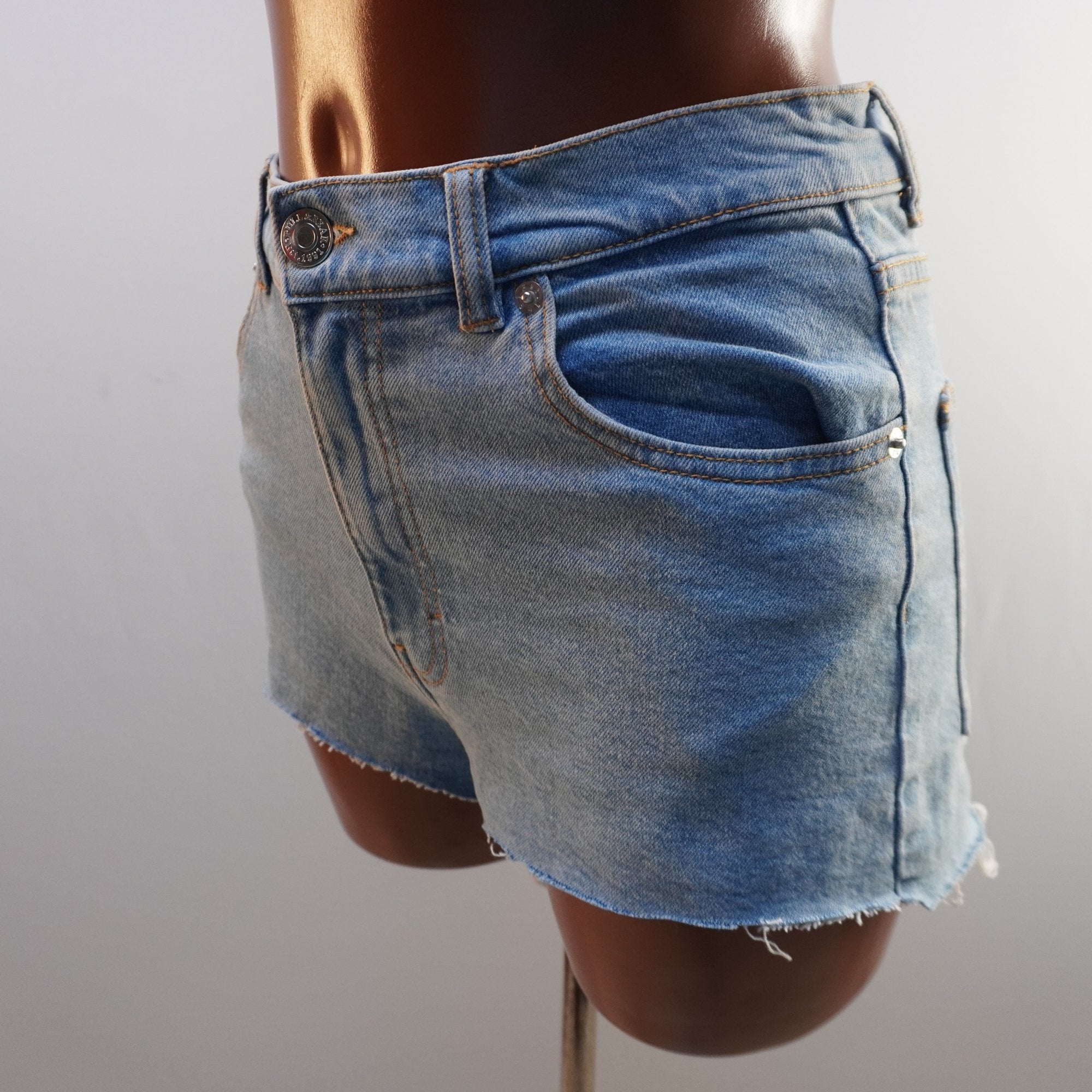 Pantalones Cortos Vaqueros Pull & Bear para Mujer Usados - Azul, S