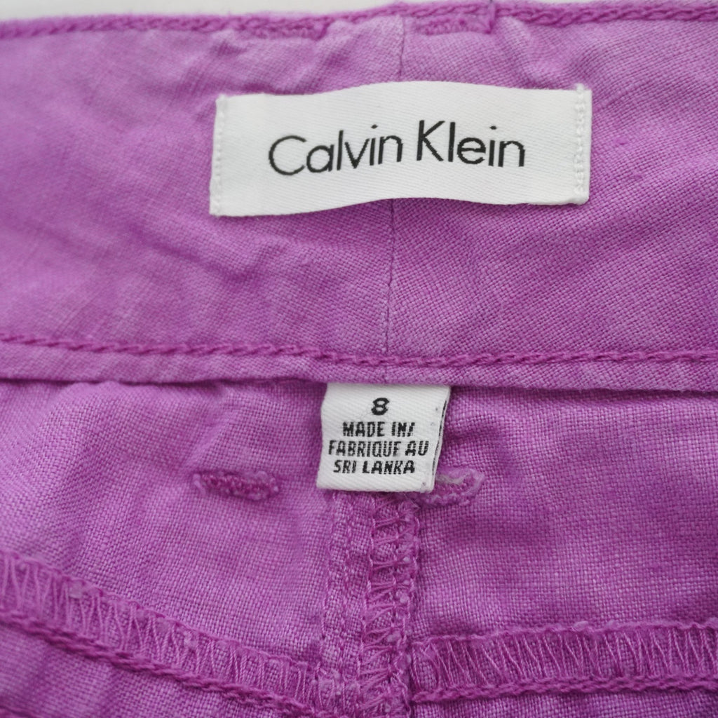 Pantalones Cortos Vaqueros Calvin Klein para Mujer Usados - Rosa, S