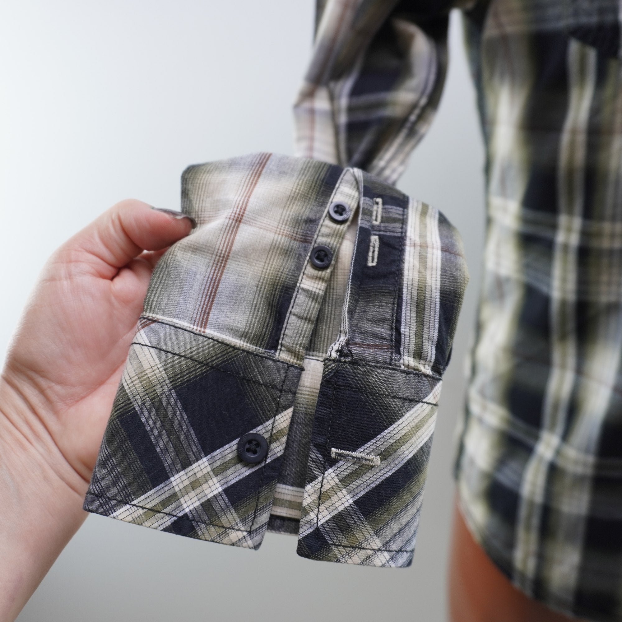 Camisa de Vestir Blend para Hombre Usada - Multicolor, M