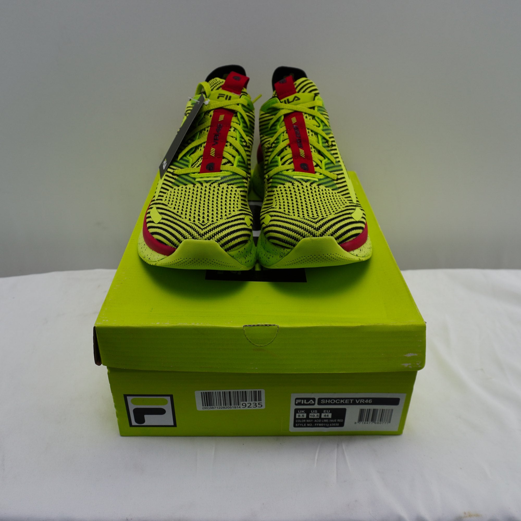 Zapatillas Fila para Hombre Usadas - Verde, Talla 44