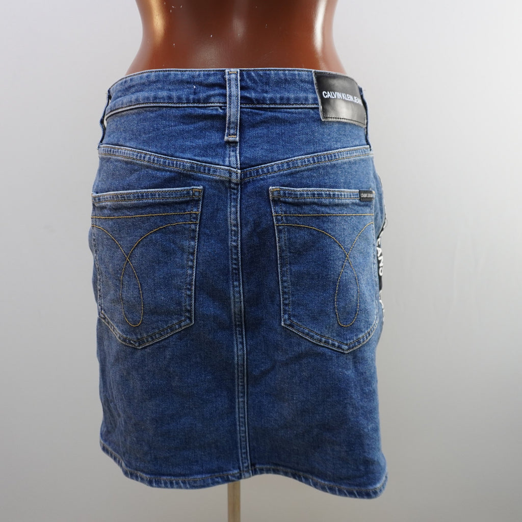 Falda Calvin Klein para Mujer Usada - Azul, Muy Buena Condición