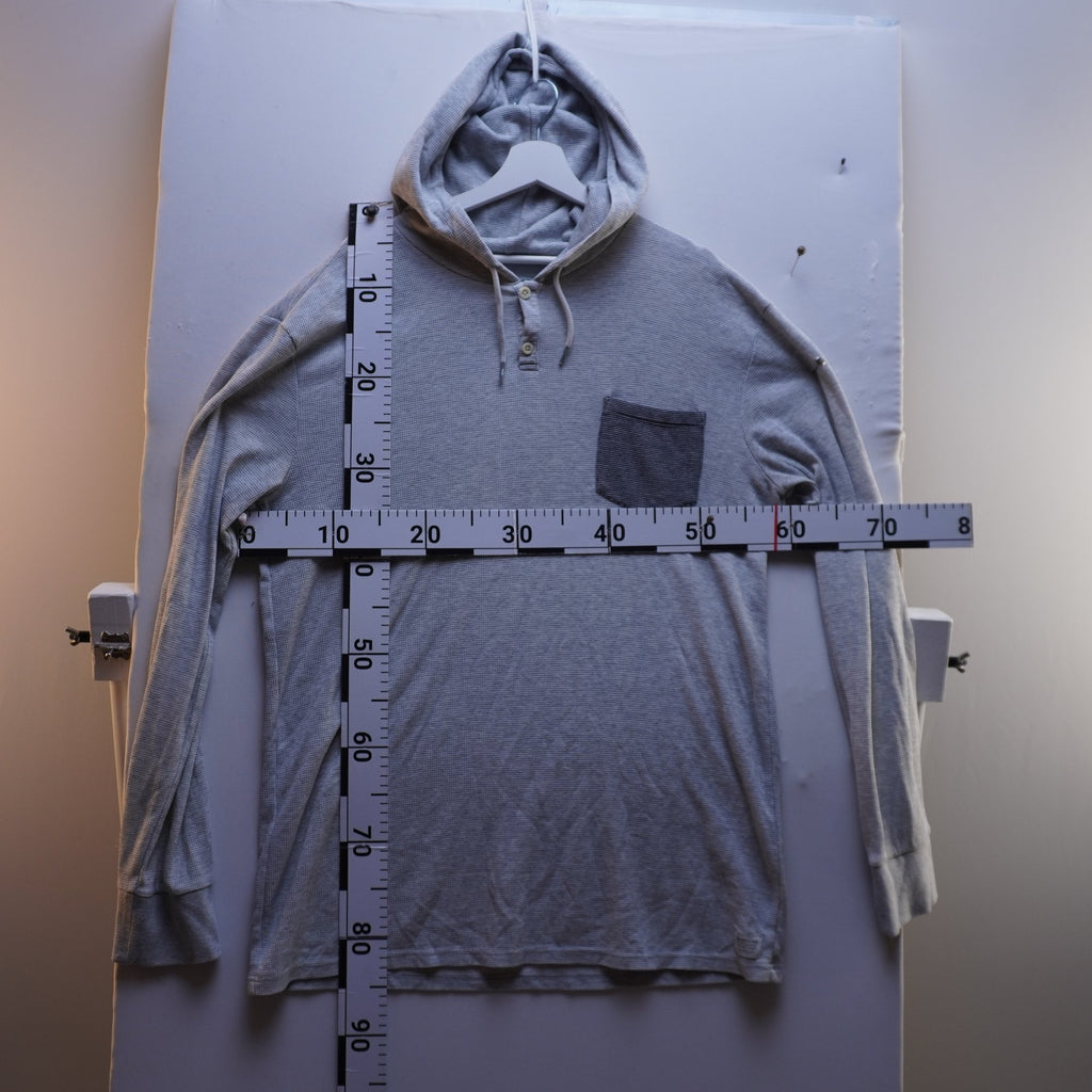 Sudadera con Capucha Quiksilver para Hombre Usada - Gris, XXL