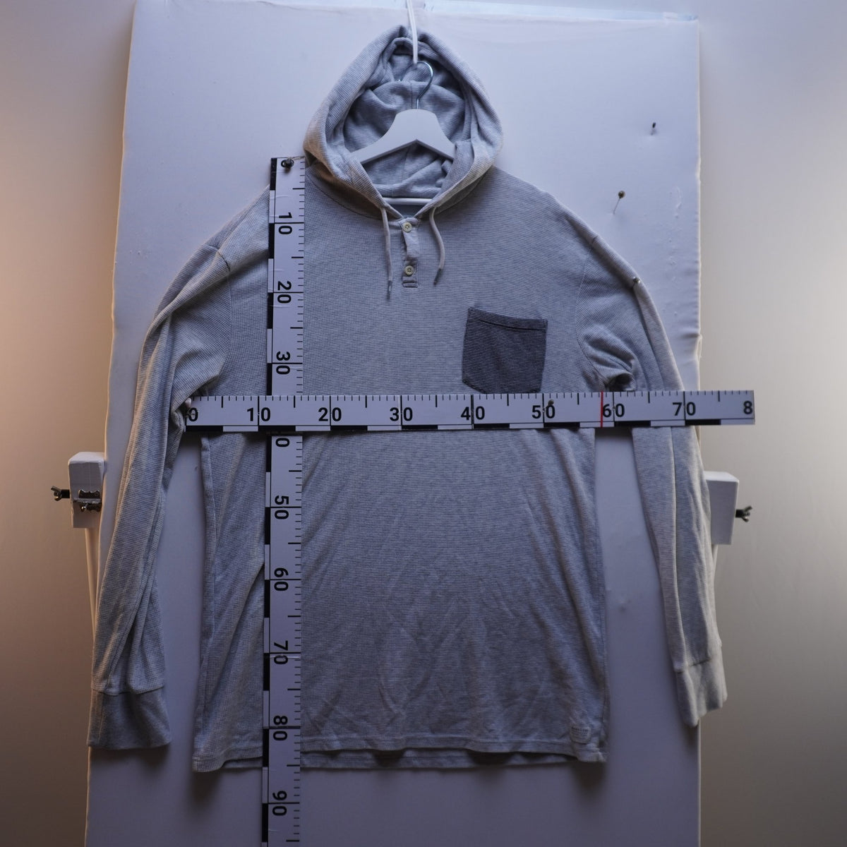 Sudadera con Capucha Quiksilver para Hombre Usada - Gris, XXL