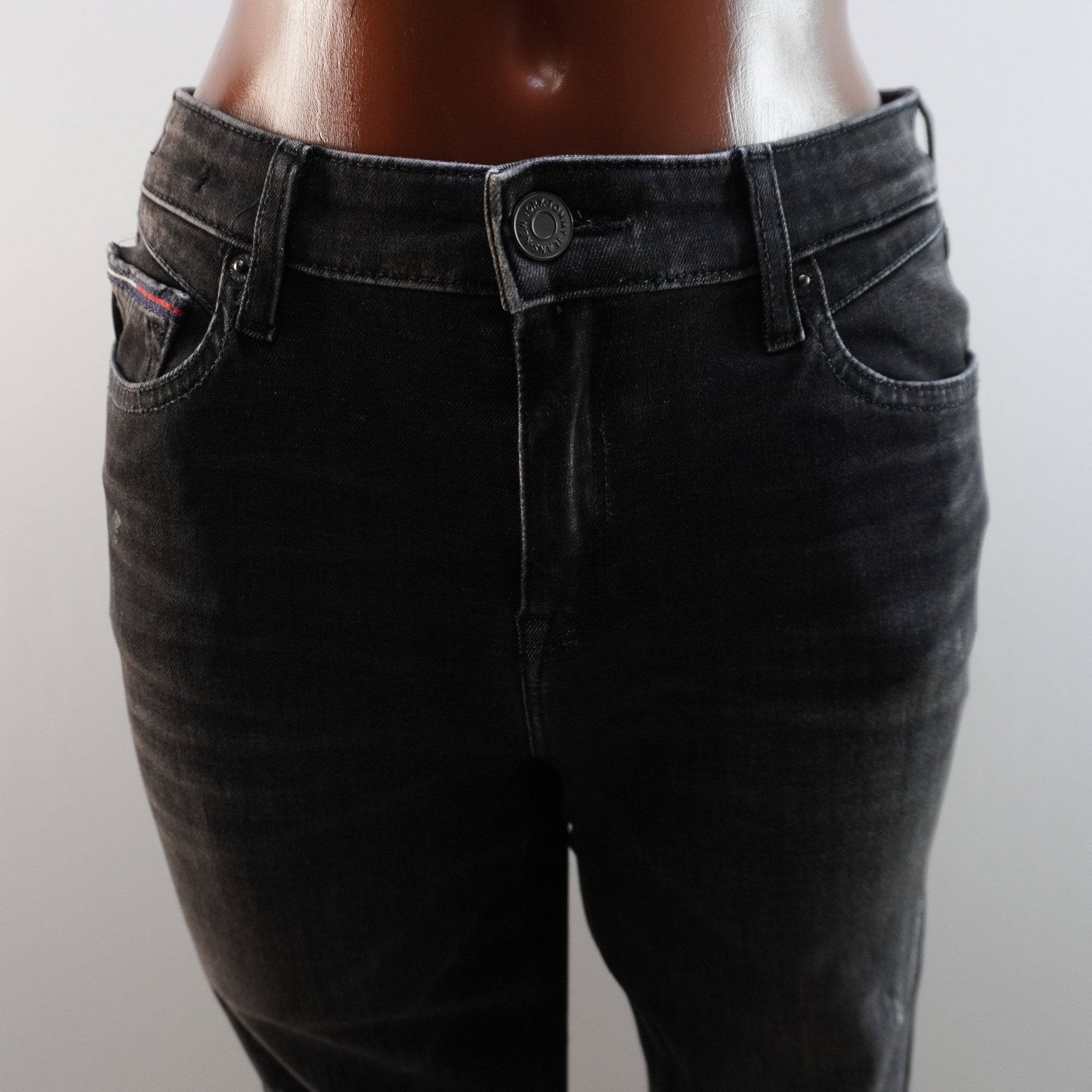 Vaqueros Tommy Hilfiger para Mujer Usados - Negro, W28 L32