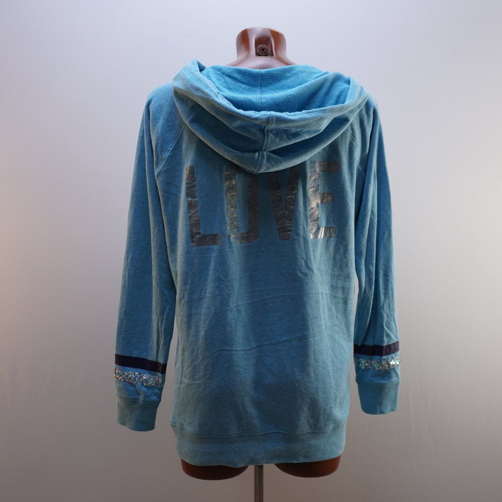 Sudadera con Capucha Victoria's Secret para Mujer Usada - Azul, M