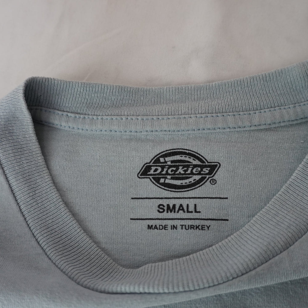 Camiseta de Manga Corta Dickies para Mujer Usada - Azul, S