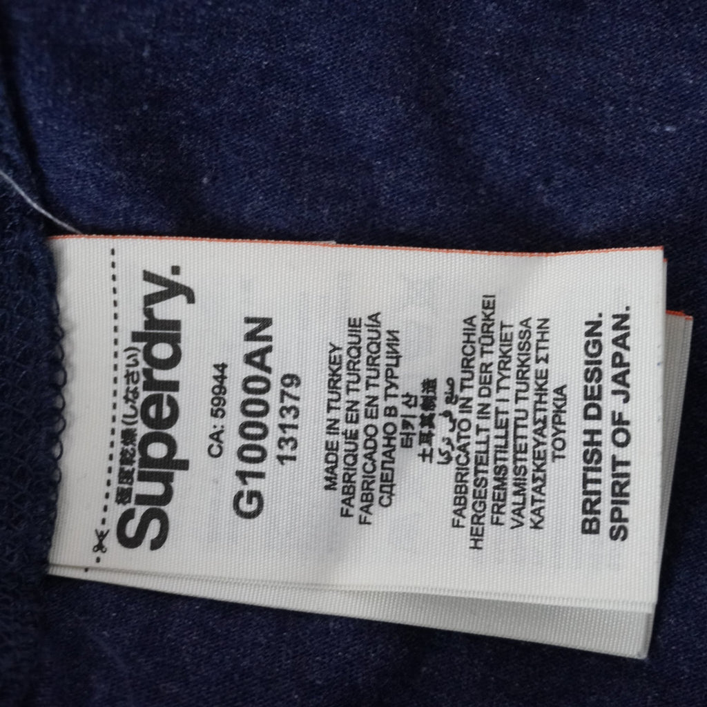 Camiseta Superdry para Mujer Usada - Azul, Mediano (M)