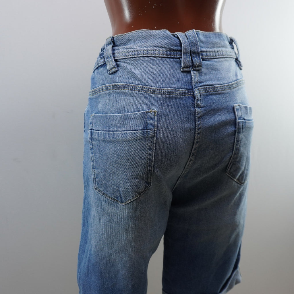 Pantalones Cortos Vaqueros Giada para Mujer Usados - Azul, XXL