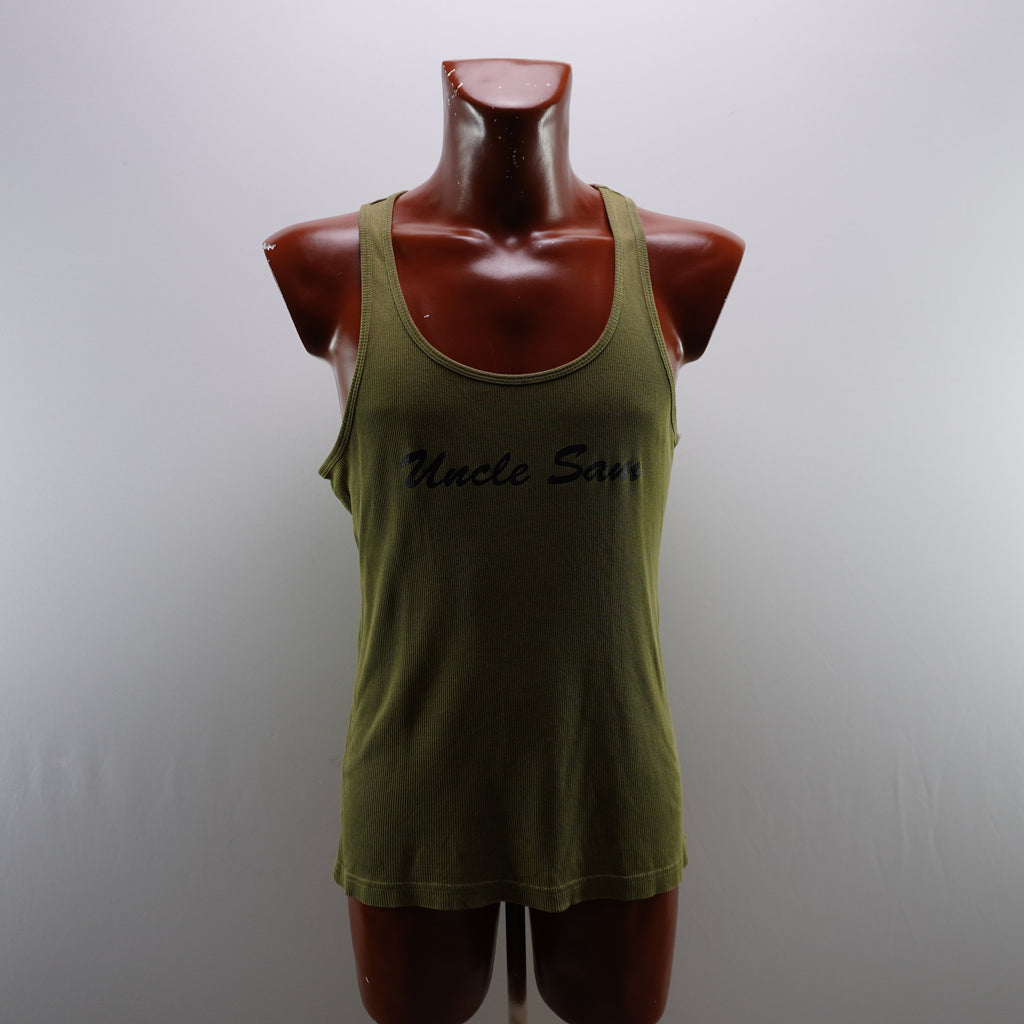 Camiseta de Manga Corta Under Sam para Hombre Usada - Verde, L