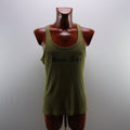 Camiseta de Manga Corta Under Sam para Hombre Usada - Verde, L