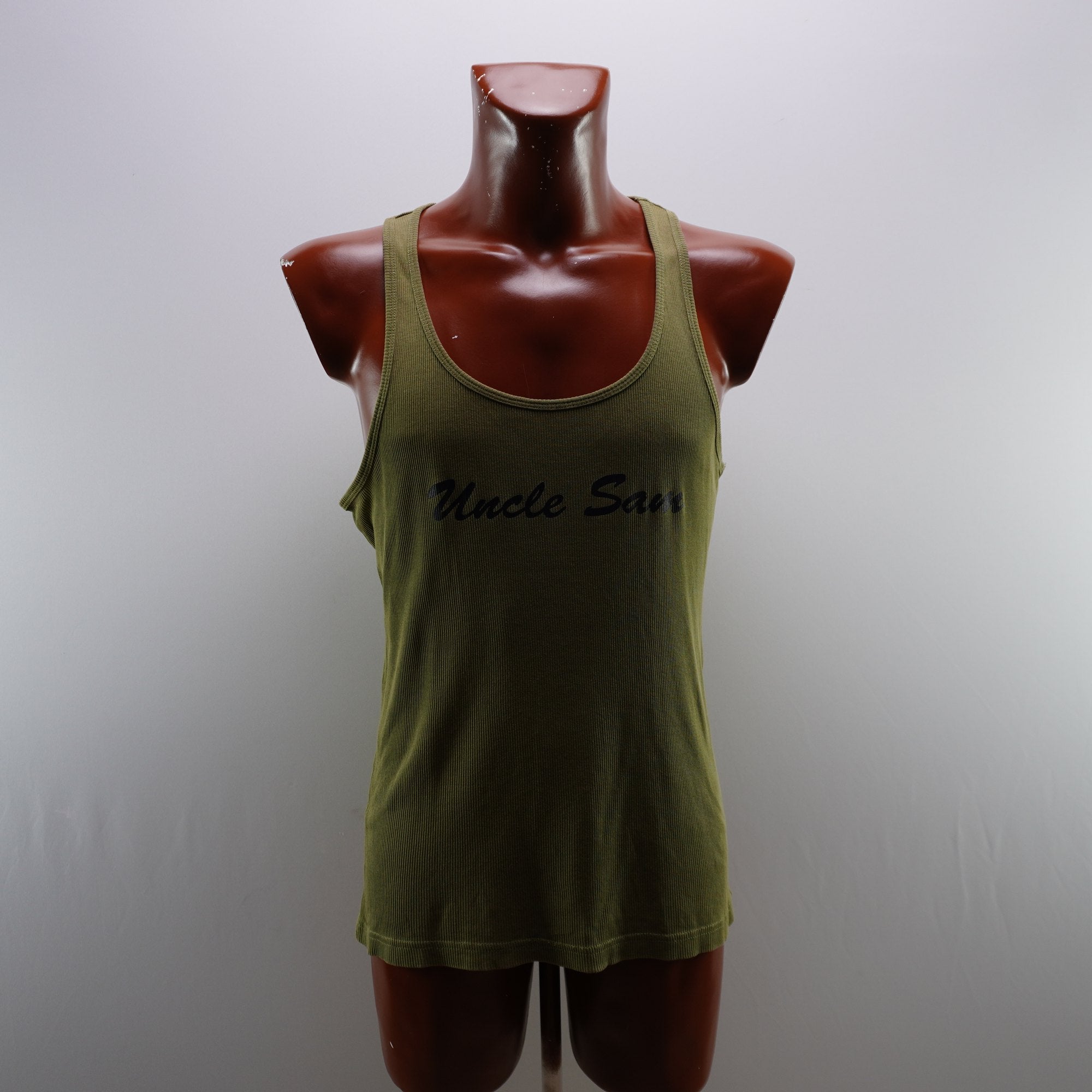 Camiseta de Manga Corta Under Sam para Hombre Usada - Verde, L