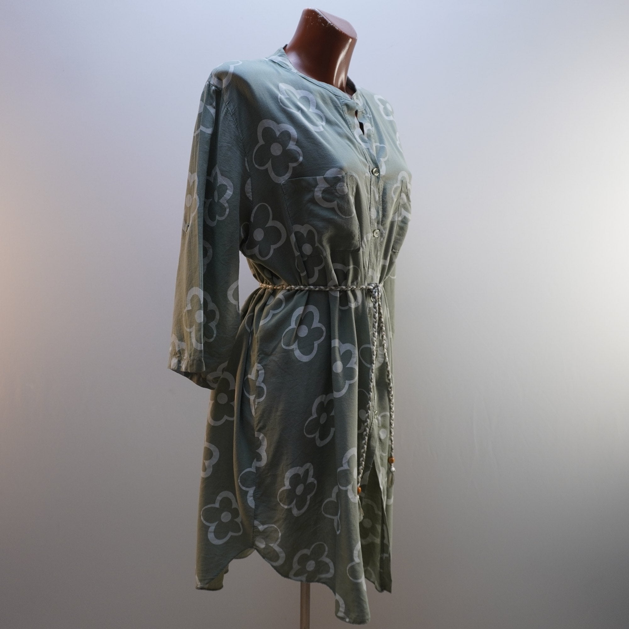 Vestido Italian Style para Mujer Usado - Verde, XL