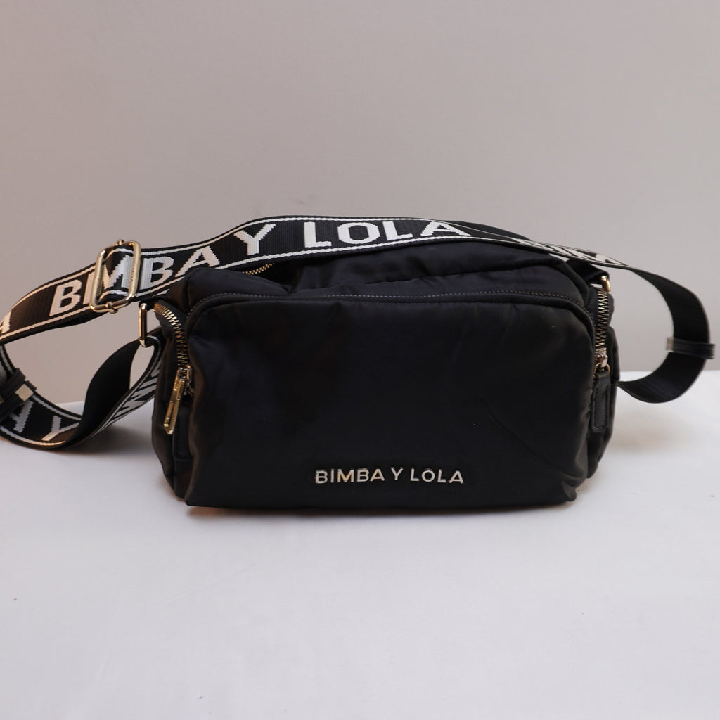 Bolso Baguette Bimba y Lola para Mujer Usado - Negro