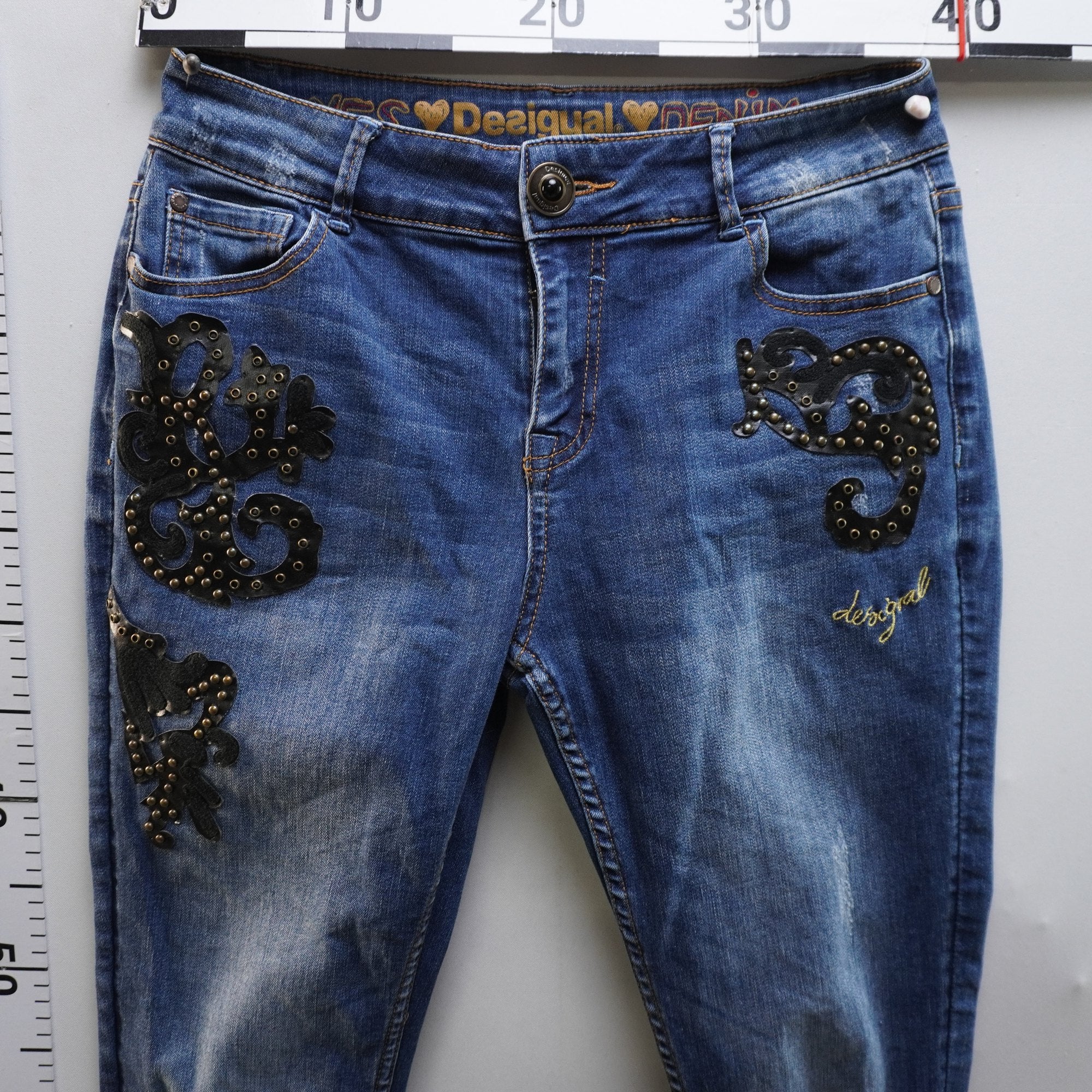 Vaqueros Desigual para Mujeres Usados - Azul, XL