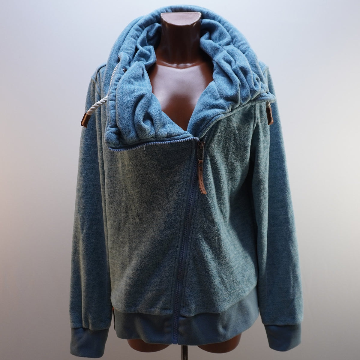 Sudadera con Capucha Naketano para Mujer Usada - Azul, XL
