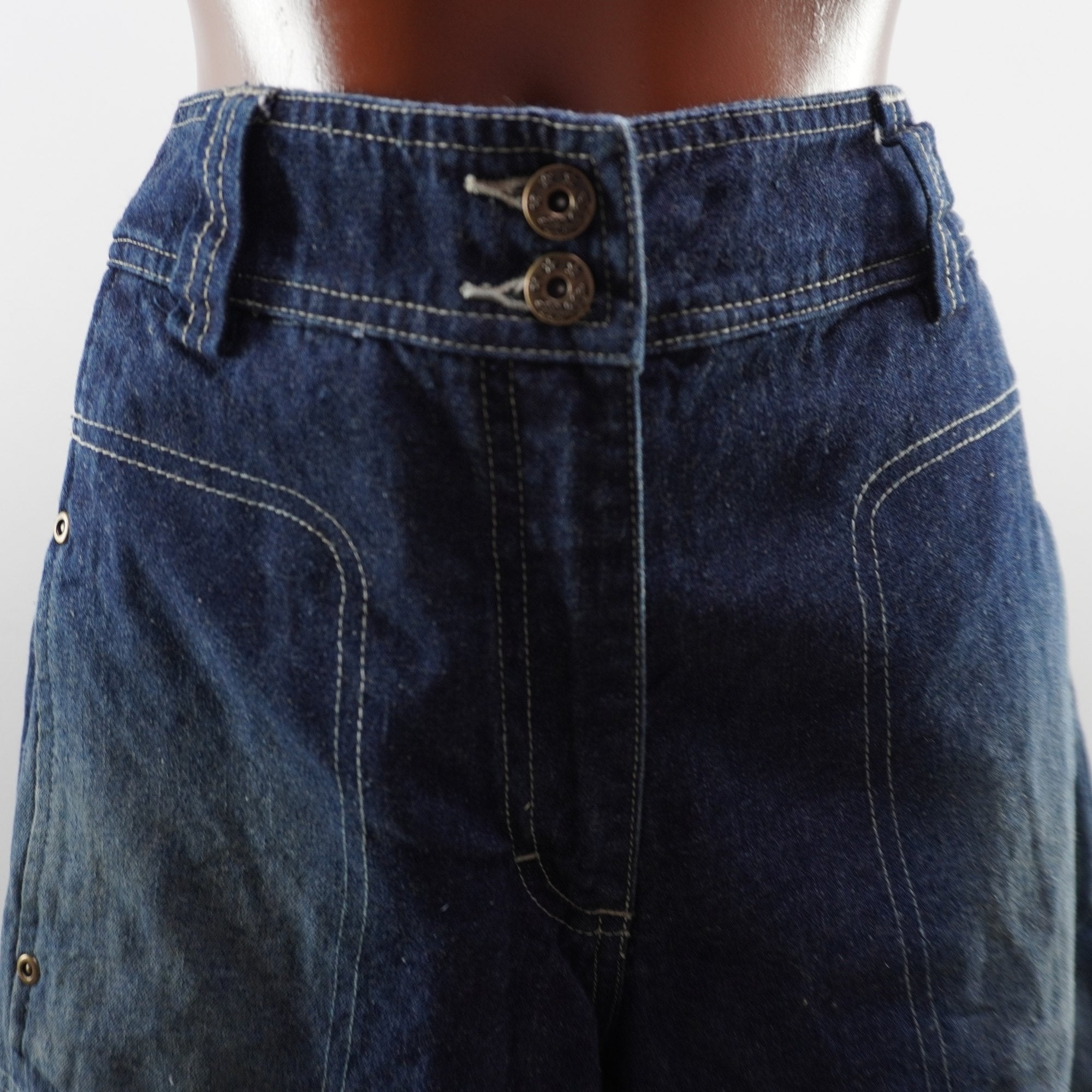 Pantalones Cortos Vaqueros Laura Stein para Mujer Usados - Azul, XL