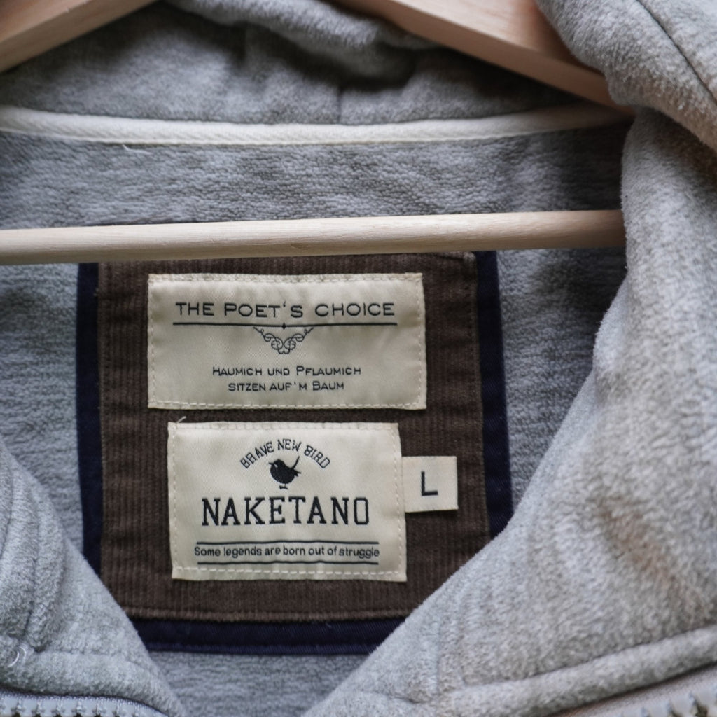 Sudadera con Capucha Naketano para Mujer Usada - Gris, L