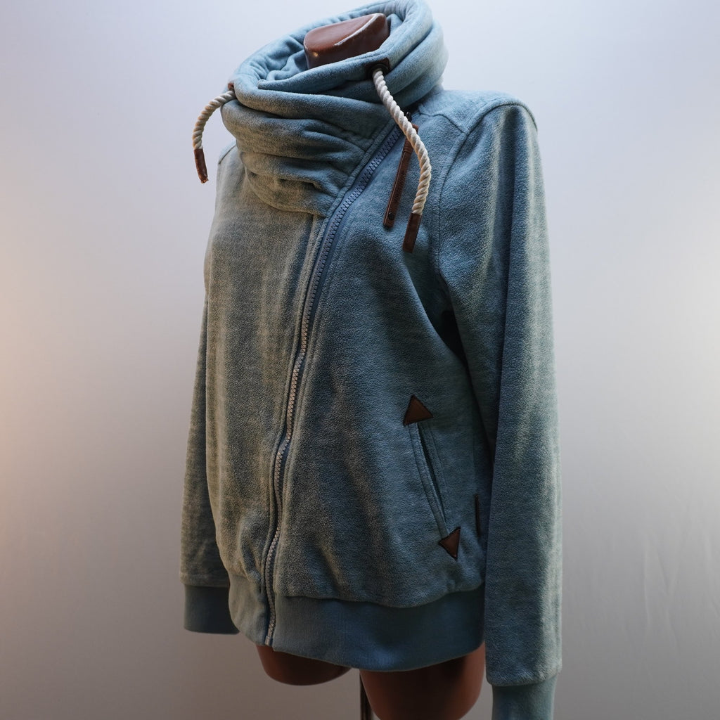 Sudadera con Capucha Naketano para Mujer Usada - Azul, XL