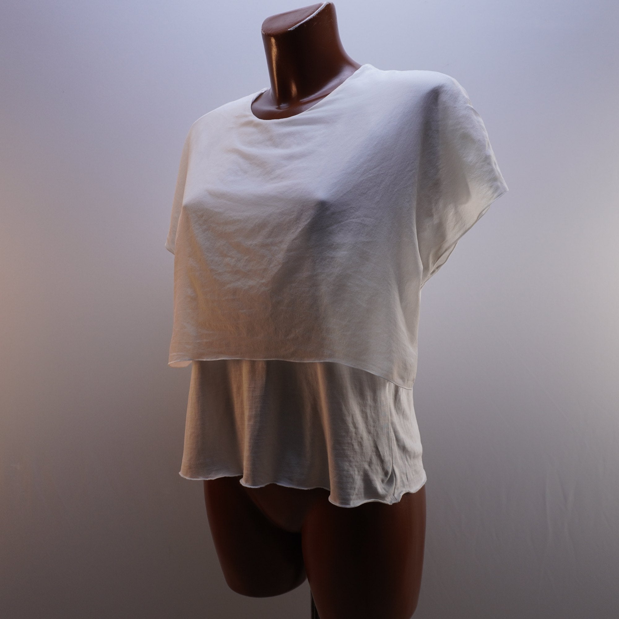 Camiseta Bimba y Lola para Mujer Usada - Blanca, S