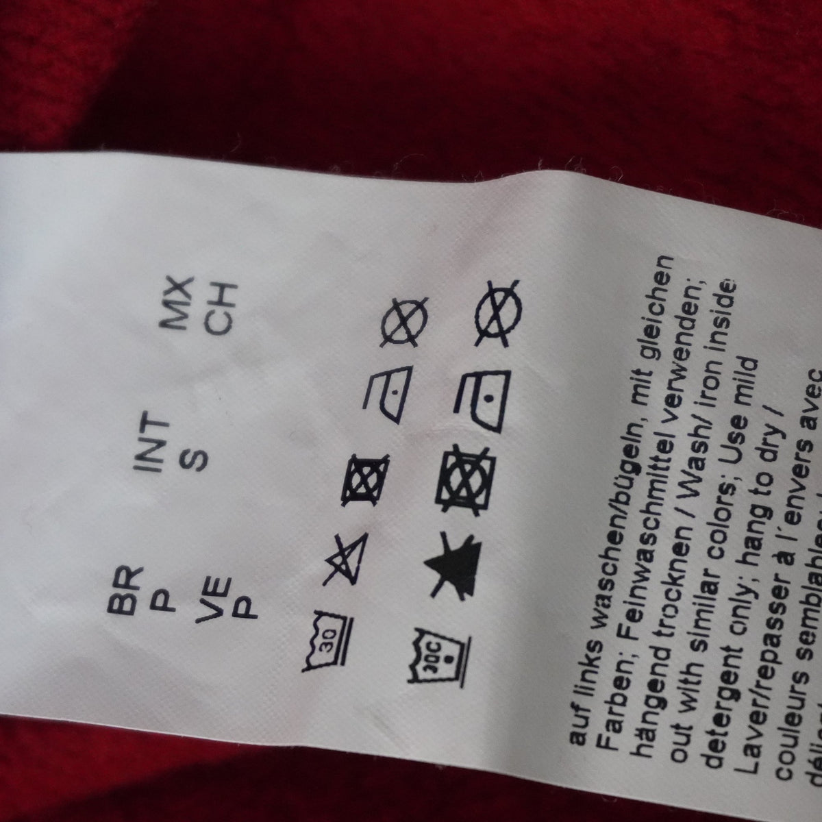 Sudadera con Capucha Hugo Boss para Mujer Usada - Roja, Pequeño (S)