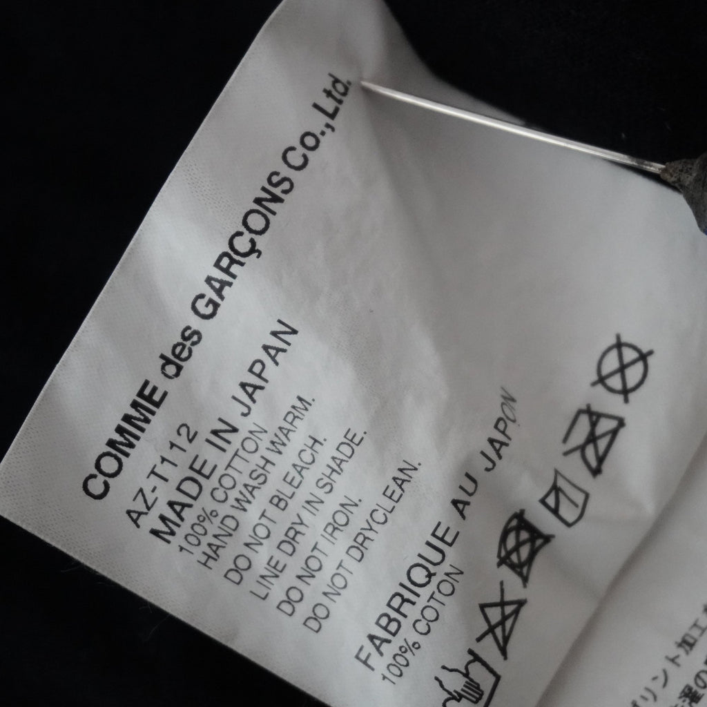 Camiseta de Manga Corta Comme des Garcons para Mujer - Negra, L (Usada en Muy Buen Estado)