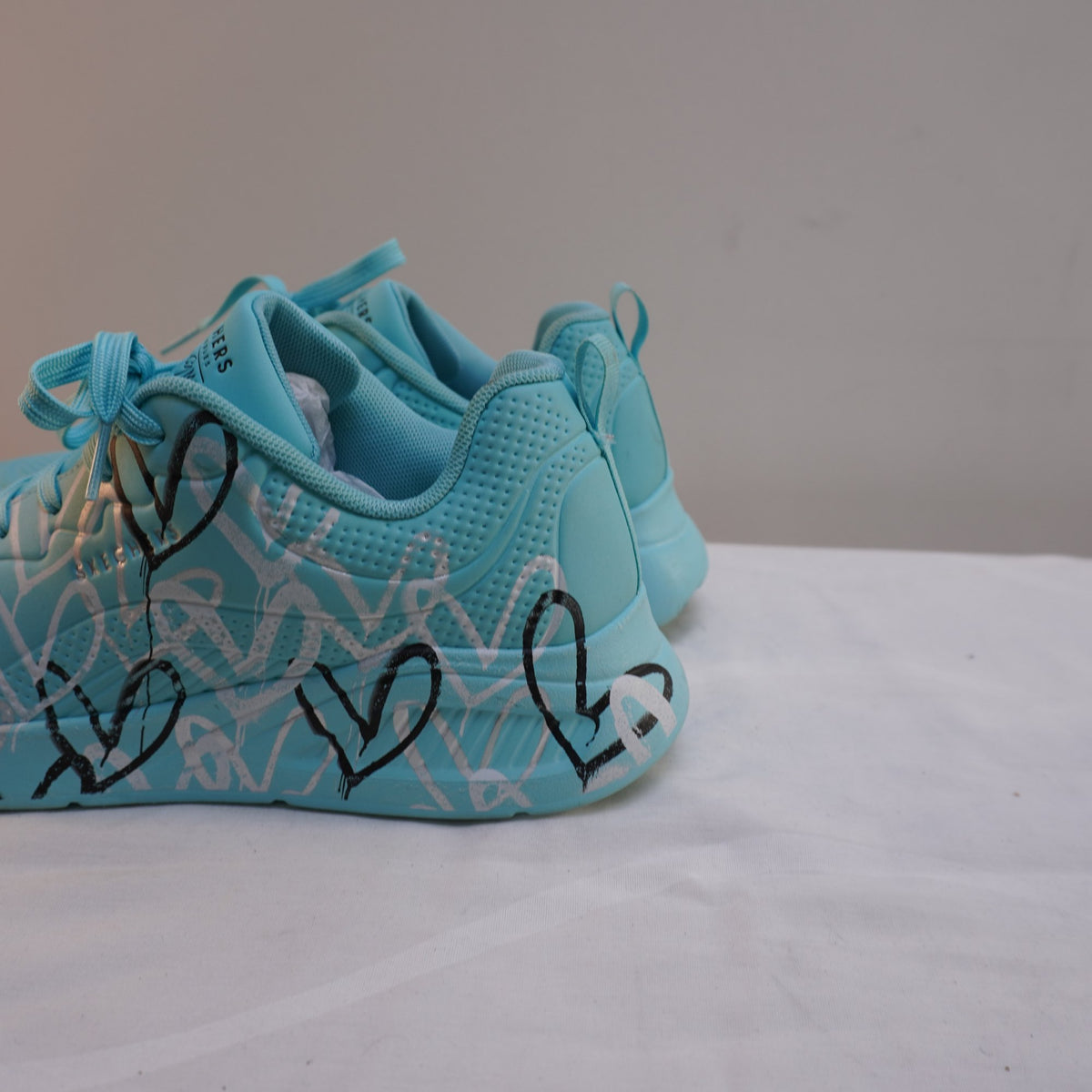 Zapatillas Skechers para Mujer Usadas - Azul, 39