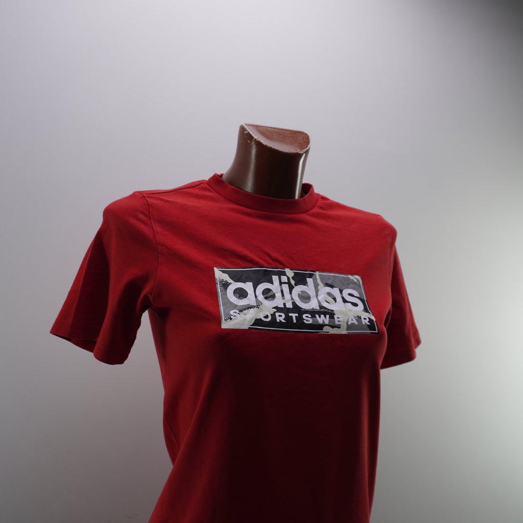 Camiseta Adidas para Mujer Usada - Roja, S
