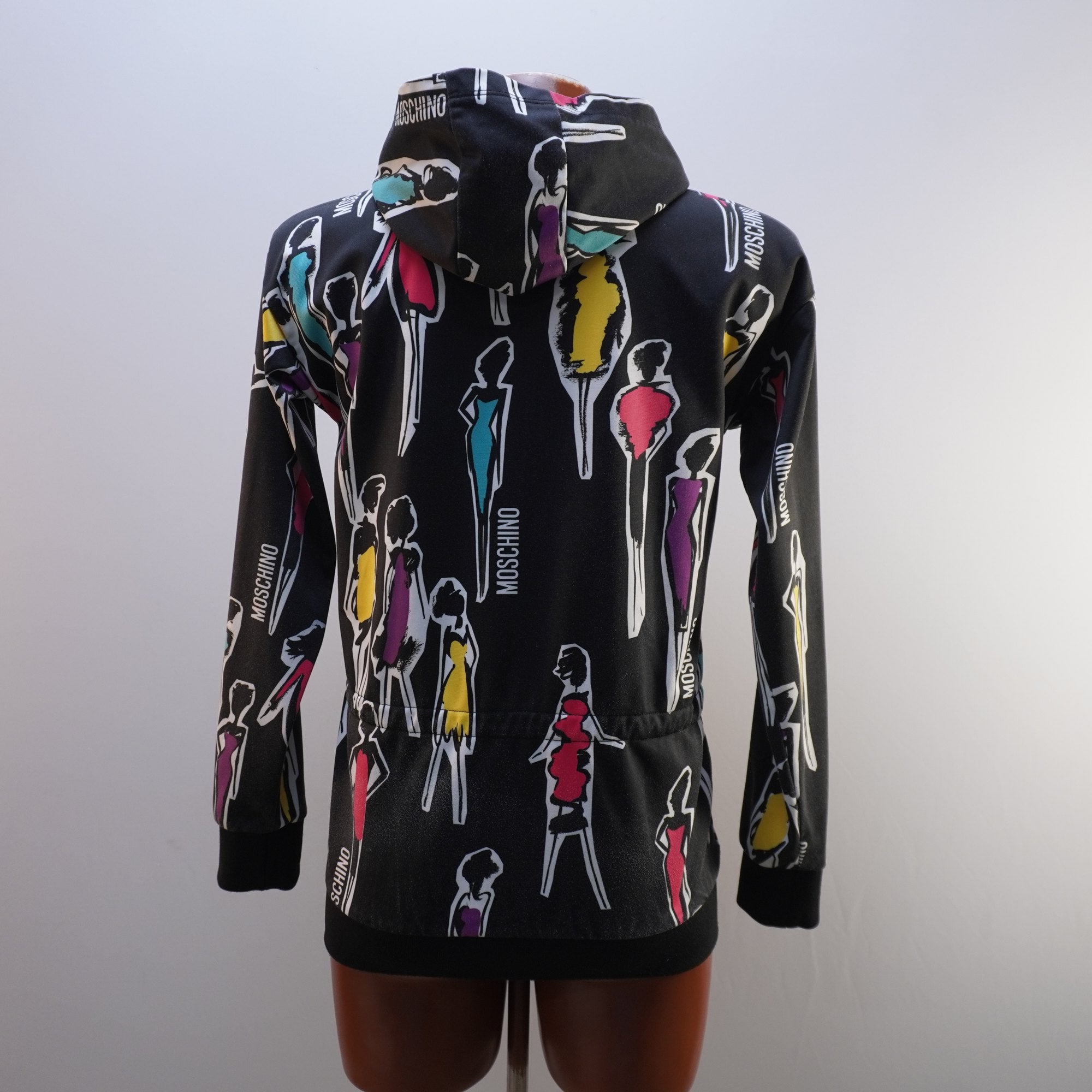 Sudadera con Capucha Moschino para Mujer Usada - Multicolor, S