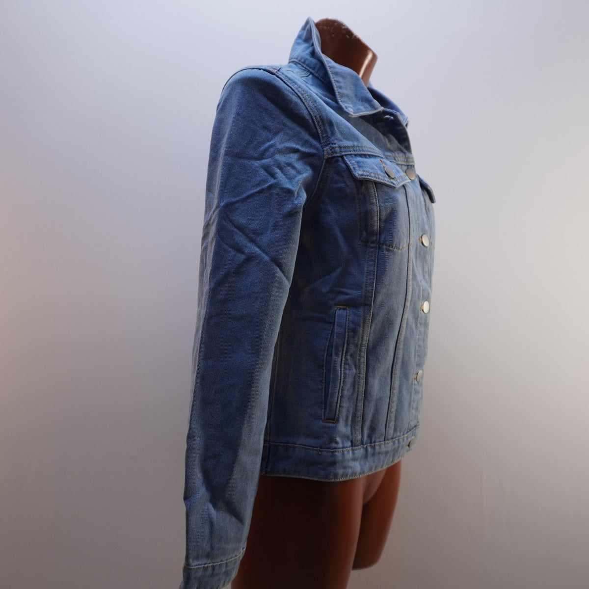 Cazadora Vaquera Italian Style para Mujer Usada - Azul, M