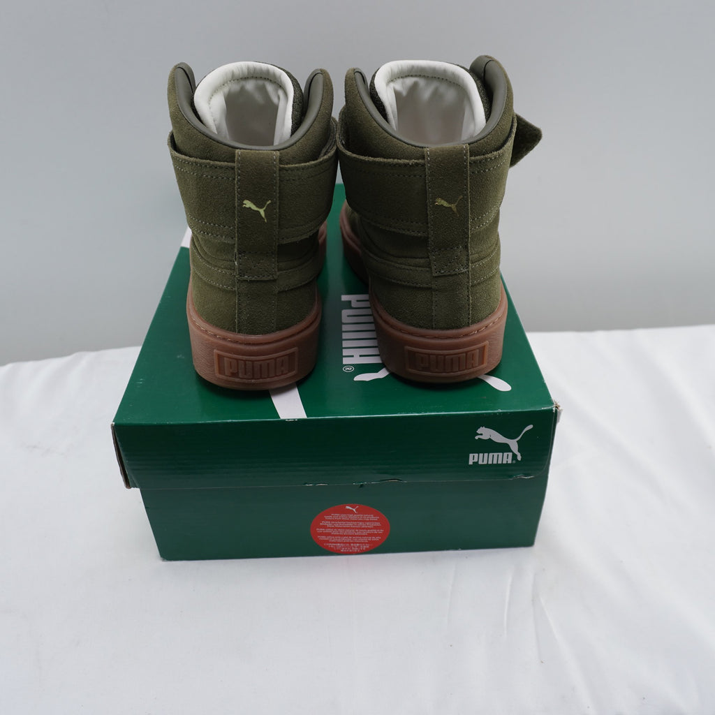 Zapatillas Puma para Mujer Usadas - Verde, Talla 38