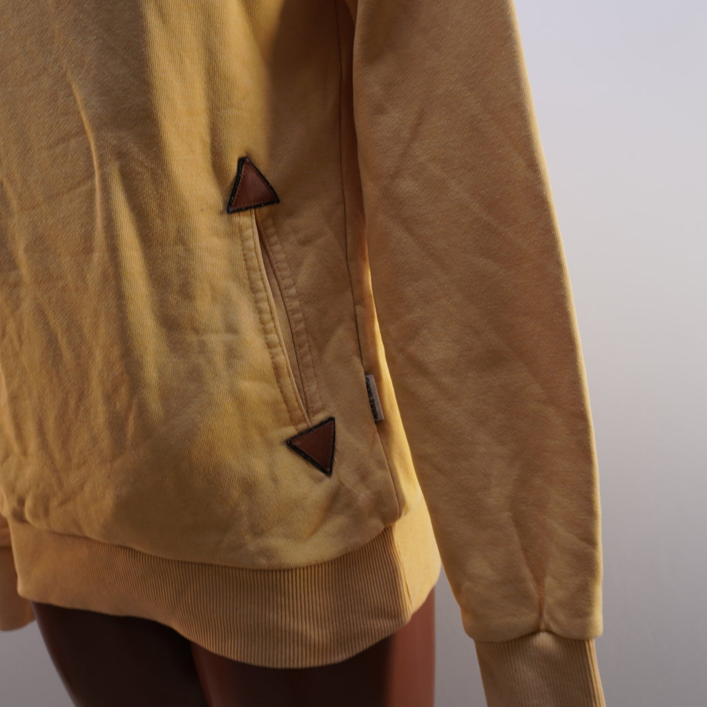 Sudadera con Capucha Naketano para Mujer Usada - Amarilla, M